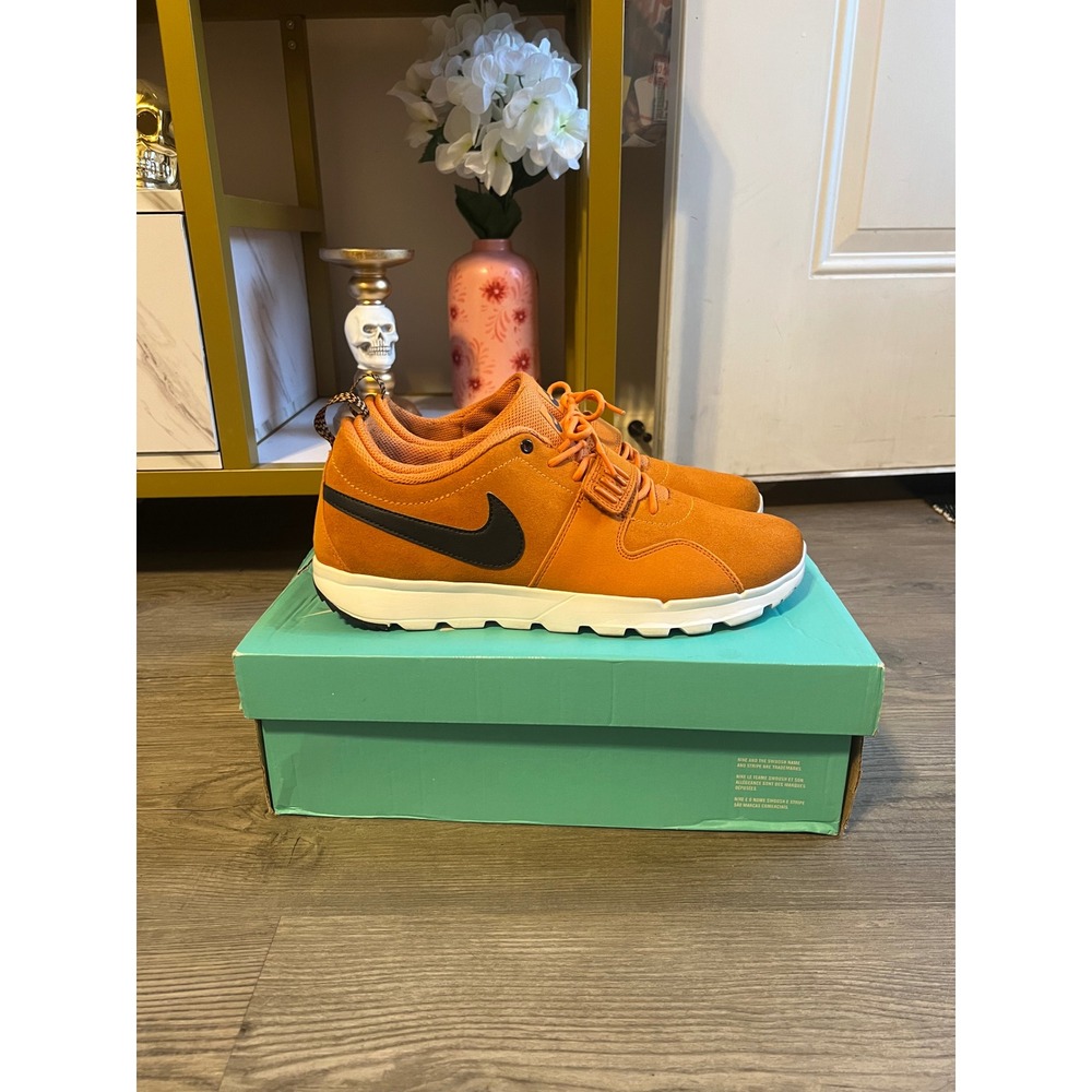 Nike SB Trainerendor L Men's Sunset Dark Obsidian White 806309-741 Size 10.5